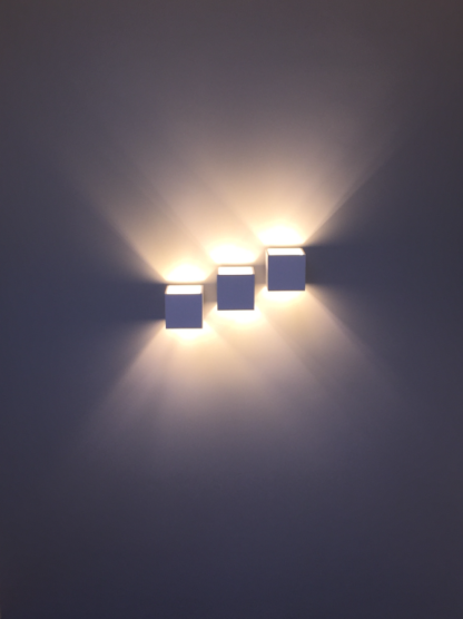 Ask Kvadrat Hvit IP54 6W - Image 3