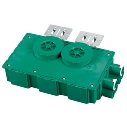 Tekn. Veggboks Dobbel 71mm
