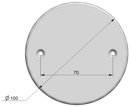 Taklokk sort - Image 4