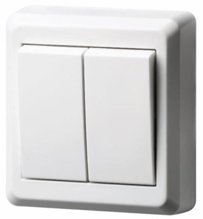Bryter PV kronevender SK hvit