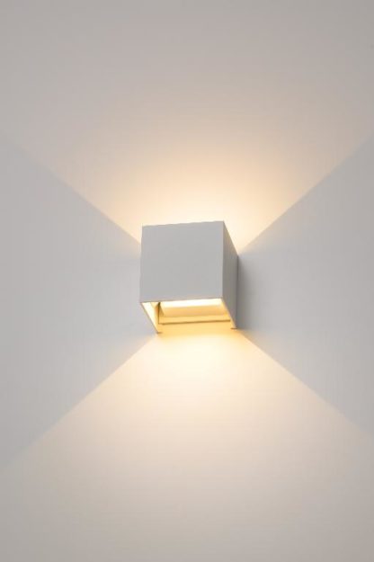 Ask Kvadrat Hvit IP54 6W - Image 2