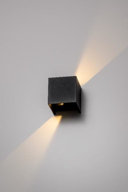 Ask Kvadrat Sort IP54 6W - Image 7