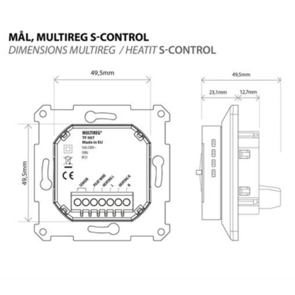 Multireg S-Control hvit - Image 2