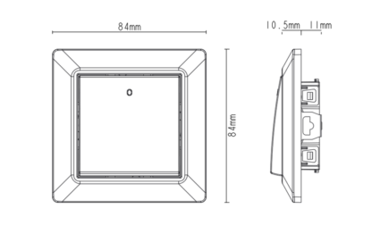 Bryter IF 3P SK hvit - Image 3