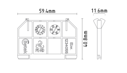 Skillevegg veggboks TEK - Image 3
