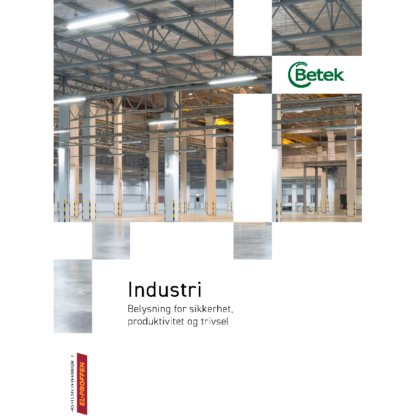 Betek brosjyre for industribelysning