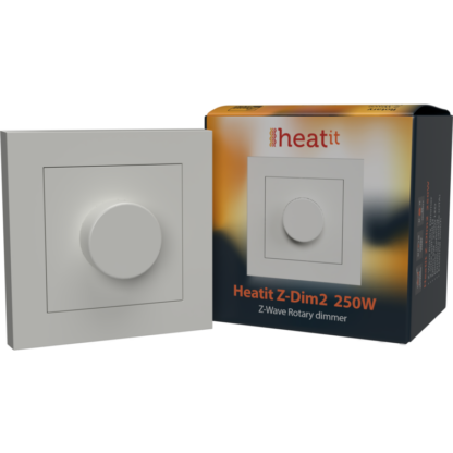Heatit Z-Dim2 250W hvit + kl.hvit