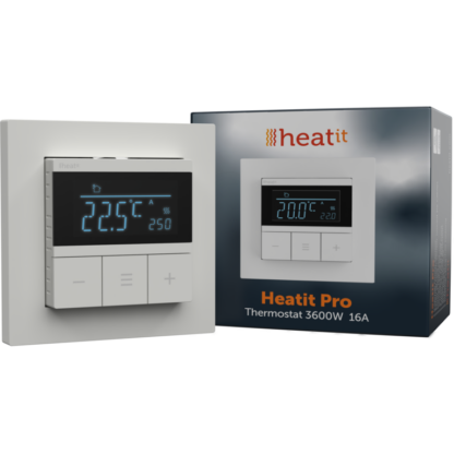 Heatit Pro klassisk hvit RAL9003