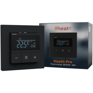 Heatit Pro sort matt